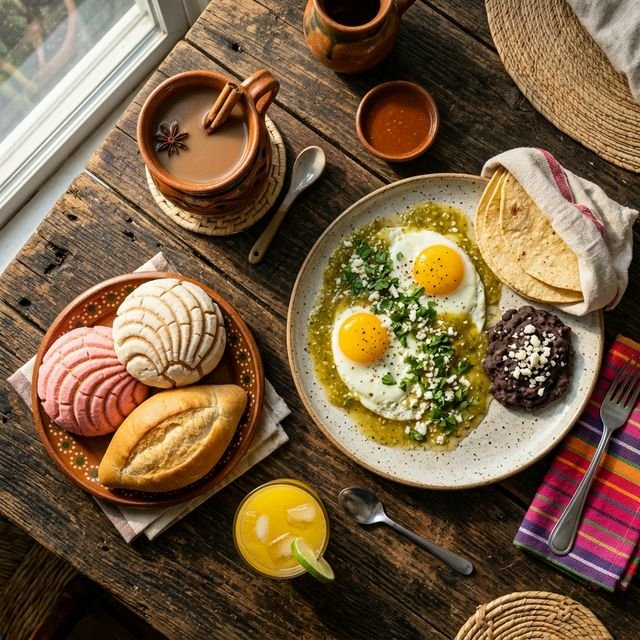 Desayunos típicos del Istmo norte cerca de Lagunas y Matías Romero